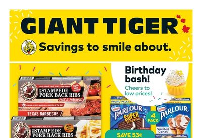 Giant Tiger (Atlantic) Flyer April 26 to May 2