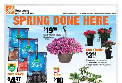 Home Depot (West) Flyer April 27 to May 3