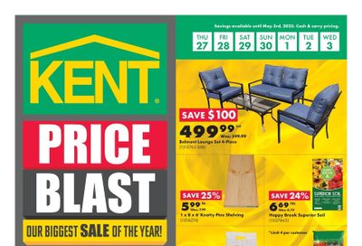 Kent Building Supplies Flyer April 27 to May 3