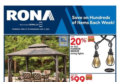 Rona (Atlantic) Flyer April 27 to May 3