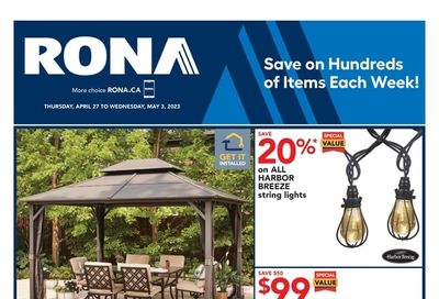 Rona (QC) Flyer April 27 to May 3