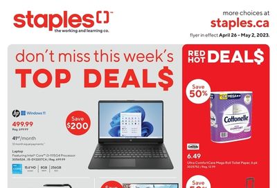 Staples Flyer April 26 to May 2
