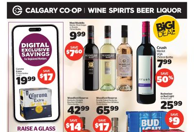 Calgary Co-op Liquor Flyer April 27 to May 3