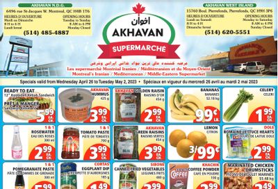 Akhavan Supermarche Flyer April 26 to May 2