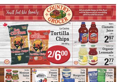 Country Traditions Flyer April 28 to May 4