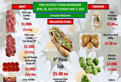 St. Mary's Supermarket Flyer April 26 to May 2