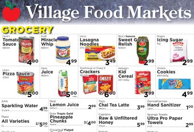 Village Food Market Flyer April 26 to May 2