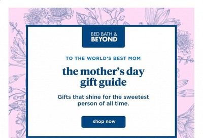 Bed Bath & Beyond Weekly Ad & Flyer April 24 to May 10