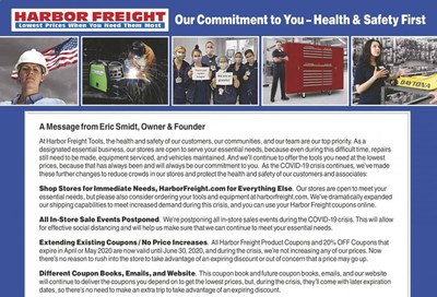 Harbor Freight Weekly Ad & Flyer May 1 to 31