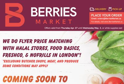 Berries Market Flyer April 27 to May 3