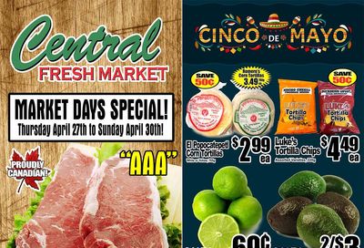 Central Fresh Market Flyer April 27 to May 4