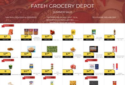 Fateh Grocery Depot Flyer April 27 to May 3