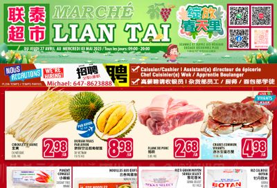 Marche Lian Tai Flyer April 27 to May 3