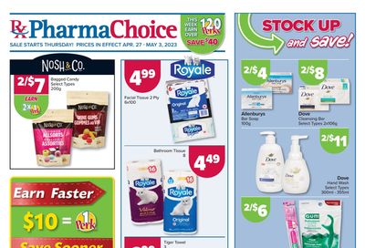 PharmaChoice (BC, AB, SK & MB) Flyer April 27 to May 3