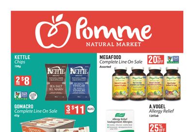 Pomme Natural Market Monthly Specials Flyer April 27 to May 24