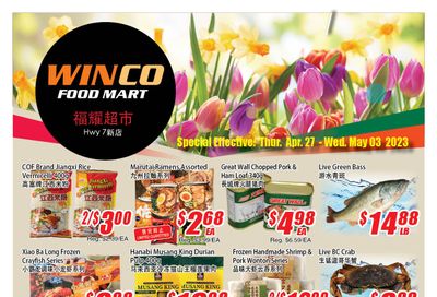 WinCo Food Mart (HWY 7) Flyer April 27 to May 3