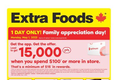 Extra Foods Flyer April 27 to May 3