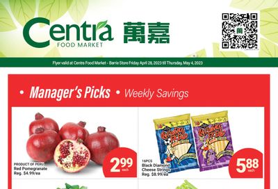 Centra Foods (Barrie) Flyer April 28 to May 4