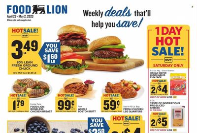 Food Lion (NC) Weekly Ad Flyer Specials April 26 to May 2, 2023