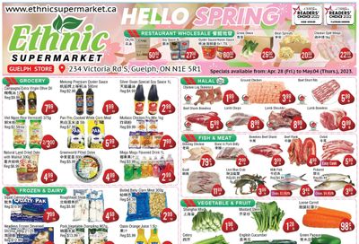 Ethnic Supermarket (Guelph) Flyer April 28 to May 4