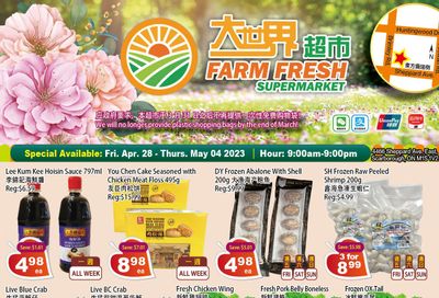 Farm Fresh Supermarket Flyer April 28 to May 4