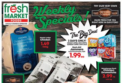 Fresh Market Foods Flyer April 28 to May 4