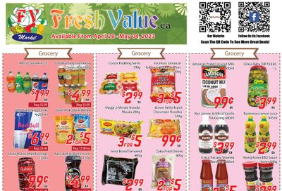 Fresh Value Flyer April 28 to May 4
