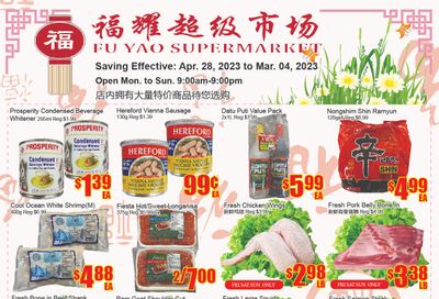 Fu Yao Supermarket Flyer April 28 to May 4