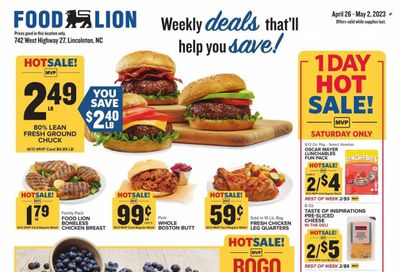 Food Lion (NC) Weekly Ad Flyer Specials April 26 to May 2, 2023
