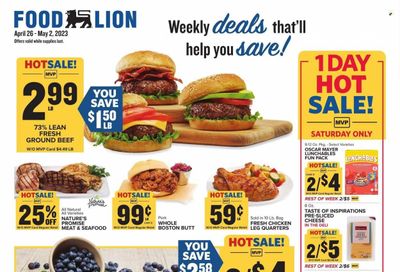 Food Lion (NC) Weekly Ad Flyer Specials April 26 to May 2, 2023 Food Lion (NC) Weekly Ad Flyer Specials April 26 to May 2, 2023