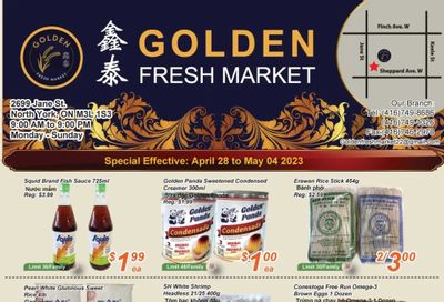 Golden Fresh Market Flyer April 28 to May 4
