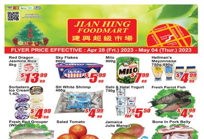 Jian Hing Foodmart (Scarborough) Flyer April 28 to May 4