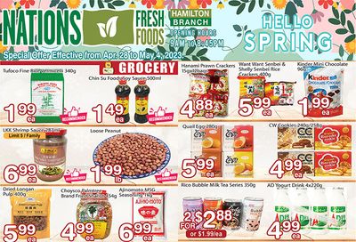 Nations Fresh Foods (Hamilton) Flyer April 28 to May 4