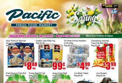 Pacific Fresh Food Market (Pickering) Flyer April 28 to May 5