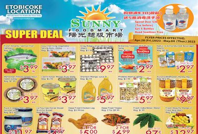 Sunny Foodmart (Etobicoke) Flyer April 28 to May 4