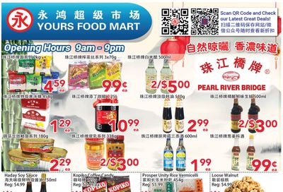 Yours Food Mart Flyer April 28 to May 4