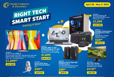 Canada Computers Flyer April 28 to May 4