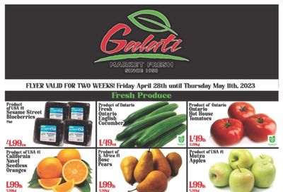 Galati Market Fresh Flyer April 28 to May 11