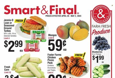 Smart & Final (CA) Weekly Ad Flyer Specials April 26 to May 2, 2023