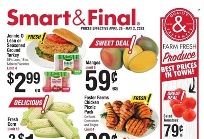 Smart & Final (CA) Weekly Ad Flyer Specials April 26 to May 2, 2023