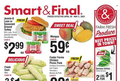 Smart & Final (CA) Weekly Ad Flyer Specials April 26 to May 2, 2023