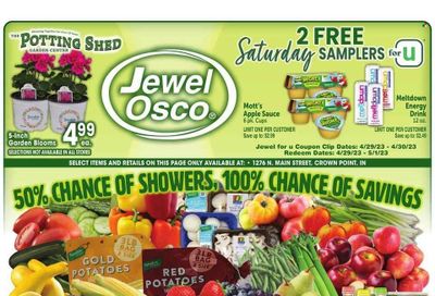 Jewel Osco (IN) Weekly Ad Flyer Specials April 26 to May 2, 2023