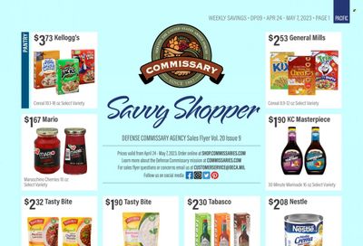 Commissary Weekly Ad Flyer Specials April 24 to May 7, 2023