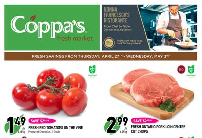 Coppa's Fresh Market Flyer April 27 to May 3