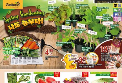 Galleria Supermarket Flyer April 28 to May 4