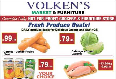 Volken's Market & Furniture Flyer April 26 to May 2