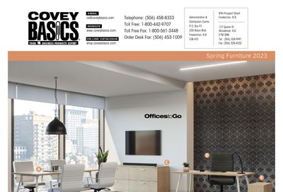 Covey Basics Spring Furniture Flyer May 1 to June 21