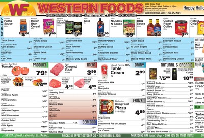 Western Foods Flyer October 30 to November 5