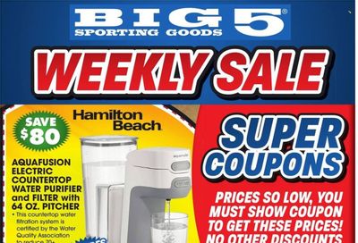Big 5 (AZ, CA, CO, ID, NM, OR, UT, WA) Weekly Ad Flyer Specials April 28 to May 3, 2023
