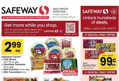 Safeway (DC) Weekly Ad Flyer Specials April 28 to May 4, 2023